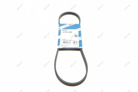 Ремінь поліклін. 4PK850 Bosch 1 987 947 895
