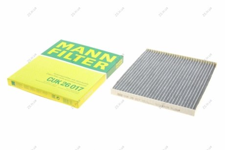 Фільтр салону вугільний (MANN) MANN-FILTER CUK26017