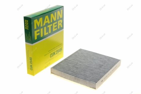 Фільтр салону вугільний (MANN) MANN-FILTER CUK2545 (фото 1)