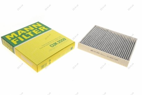 Фільтр салону вугільний (MANN) MANN-FILTER CUK2559