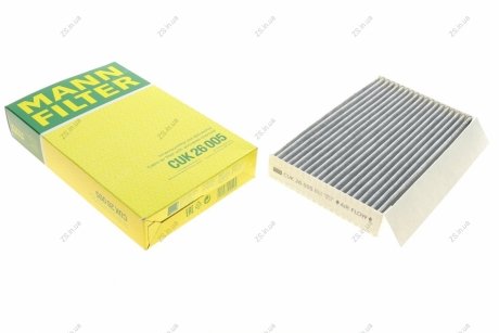 Фільтр салону вугільний (MANN) MANN-FILTER CUK26005