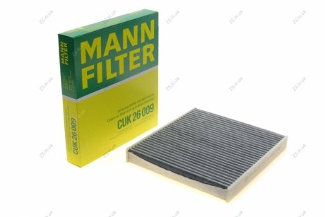 Фильтр салона угольный (MANN) MANN-FILTER CUK26009