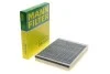 Фильтр салона угольный (MANN) MANN-FILTER CUK25007 (фото 1)