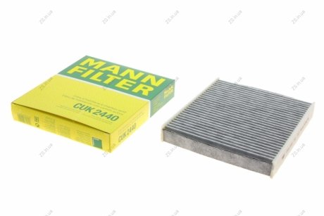 Фільтр салону вугільний (MANN) MANN-FILTER CUK2440