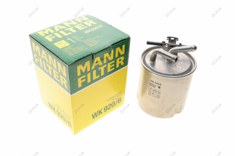 Фильтр топливный (MANN) MANN-FILTER WK920/6