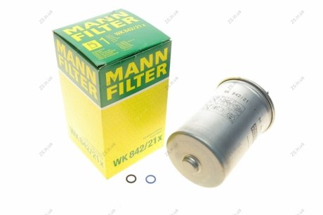 Фильтр топливный (MANN) MANN-FILTER WK842/21X