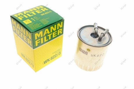Фильтр топливный (MANN) MANN-FILTER WK822/3