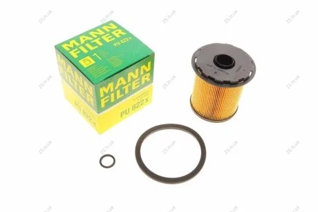Фільтр паливний (MANN) MANN-FILTER PU822X