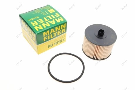 Фильтр топливный (MANN) MANN-FILTER PU1018X (фото 1)