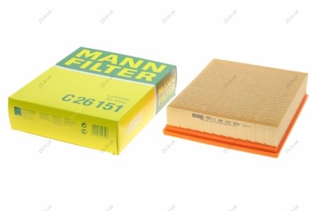 Фільтр повітряний (MANN) MANN-FILTER C26151