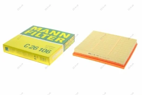 Фільтр повітряний (MANN) MANN-FILTER C26106