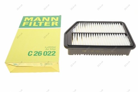 Фільтр повітряний (MANN) MANN-FILTER C26022