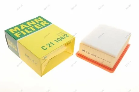 Фільтр повітряний (MANN) MANN-FILTER C21104/2