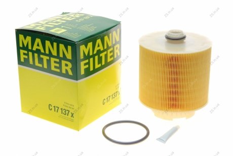 Фільтр повітряний (MANN) MANN-FILTER C17137X