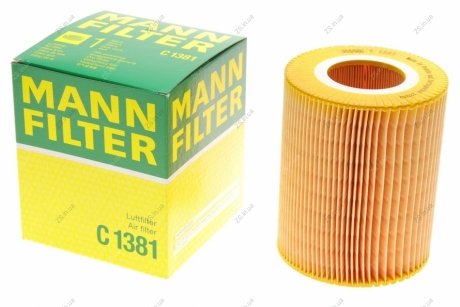 Фільтр повітряний (MANN) MANN-FILTER C1381 (фото 1)