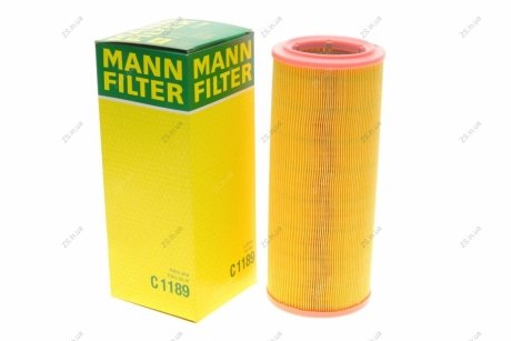 Фільтр повітряний (MANN) MANN-FILTER C1189 (фото 1)