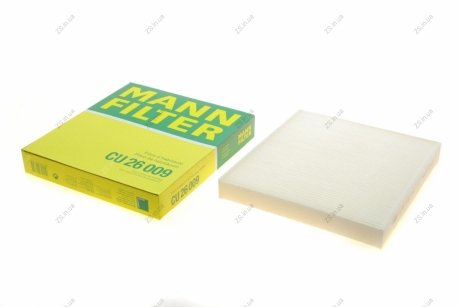 Фільтр салону (MANN) MANN-FILTER CU26009