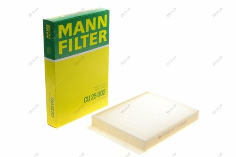 Фильтр салона (MANN) MANN-FILTER CU25002 (фото 1)