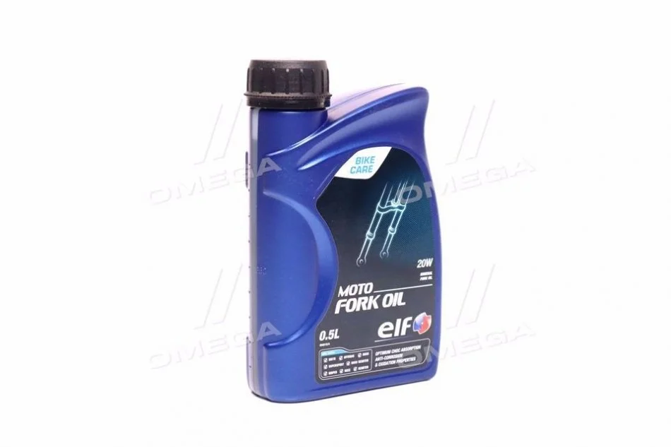Масло гидравл. ELF MOTO FORK OIL 20W (Канистра 0.5л) для вилок и амортизаторов Elf 194971 (фото 1)