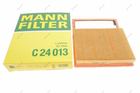 Фільтр повітряний FORD C-MAX, MONDEO V 2.0 Duratec 16V 10- (MANN) MANN-FILTER C24013 (фото 1)