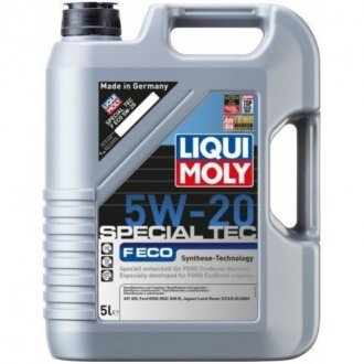 Масло моторное. Special Tec ECO 5W-20 (Канистра 5л) Liqui Moly 3841