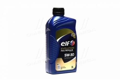 Олива моторн. ELF Evolution FULL-TECH LLX 5W-30 (Каністра 1л) Elf 213905