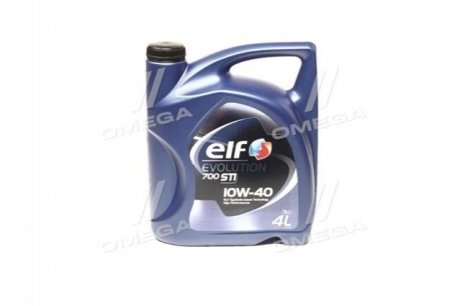 Масло моторное. Evolution 700 STI 10W-40 (SN) (Канистра 4л)) Elf 214120