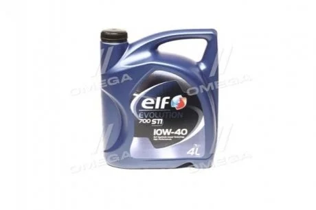 Моторна олива. ELF Evolution 700 STI 10W-40 (SN) (Каністра 4л))) Elf 214120