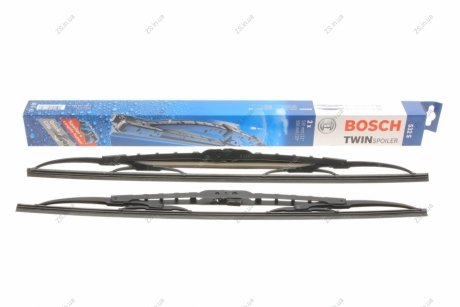 Щетка стеклоочист. 530/500 TWIN со спойлером 532S (выр-во) Bosch 3397118404