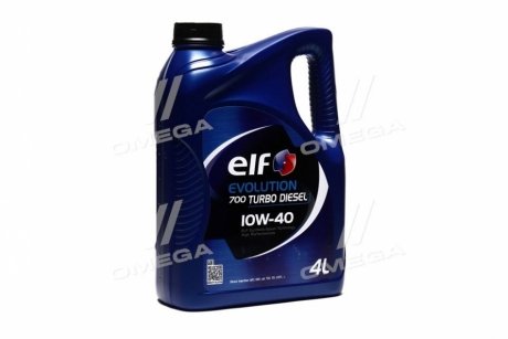 Масло моторное. Evolution 700 TD 10W-40 (SN) (Канистра 4л)) Elf 216673