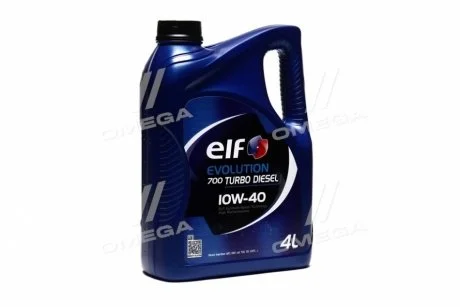 Моторна олива. ELF Evolution 700 TD 10W-40 (SN) (Каністра 4л))) Elf 216673