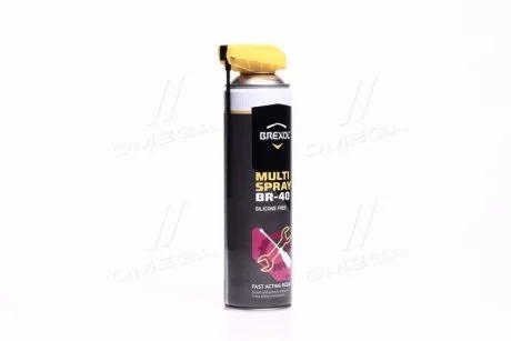Мульти спрей змащення (аналог WD-40) 550ml (носик) BREXOL Br-40n