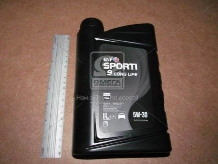 Масло моторное. SPORTI 9 LONG LIFE 5W-30 (Канистра 1л) Elf 208445