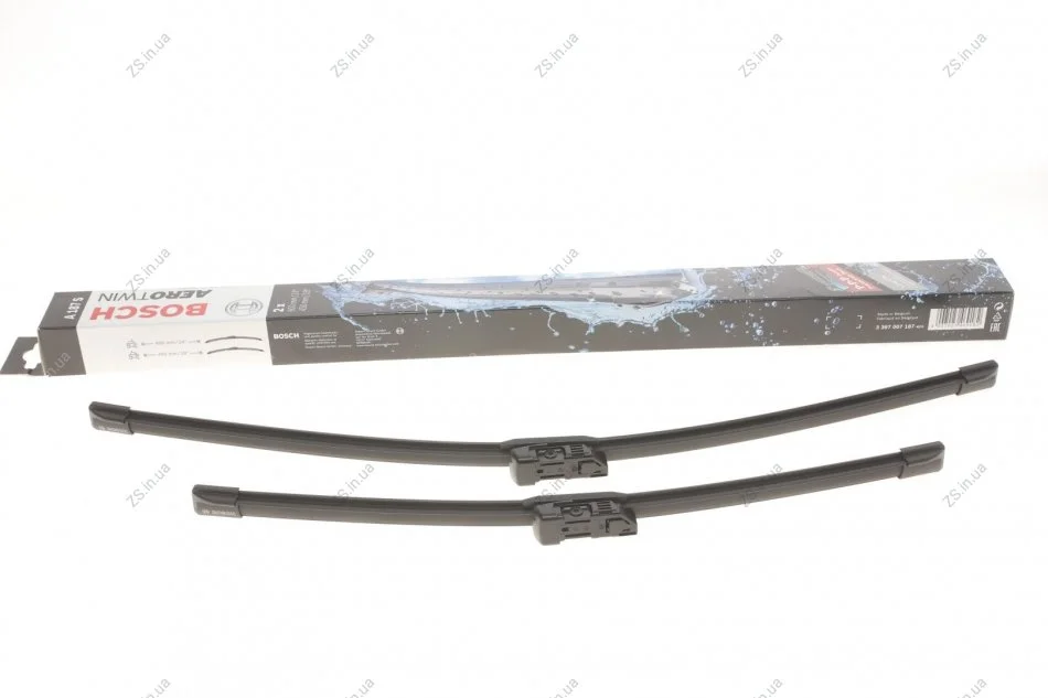Щітка склоочис. 600/450 AEROTWIN A187S (вир-во) Bosch 3397007187 (фото 1)
