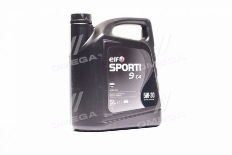 Олива моторн. SPORTI 9 C4 5W-30 (Каністра 5л) Elf 214332