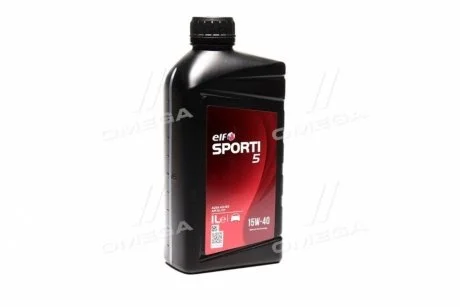 Олива моторн. ELF SPORTI 5 15W-40 (Каністра 1л) Elf 214301