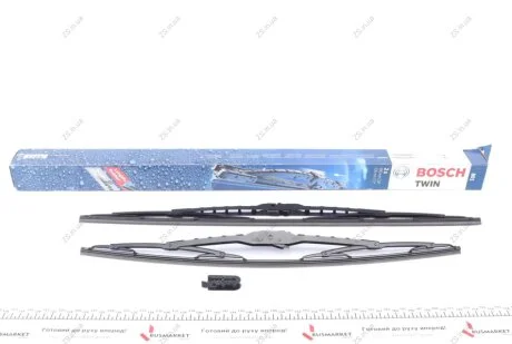 Щітка склоочис. 600/530 TWIN 801 Bosch 3397001801