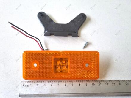 Фонарь полного габарита полуприцепа 24V LED желтый "ватерлиния" Tempest TP92-11-45