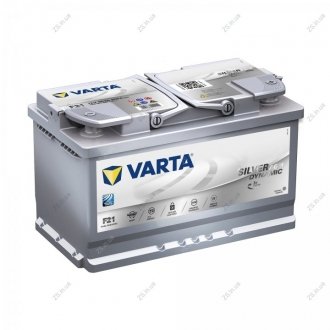 Акумулятор 80Ah-12v Start-Stop Plus (315х175х190), R, EN 800 Varta 580 901 080