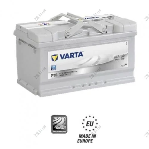 Аккумулятор 85Ah-12v VARTA SD (F18) (315х175х175), R, EN800!. -20% Varta 585 200 080 (фото 1)