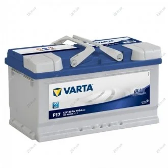 Аккумулятор 80Ah-12v BD (F17) (315х175х175), R, EN740 Varta 580 406 074