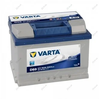 Аккумулятор 60Ah-12v BD (D59) (242х175х175), R, EN540 Varta 560 409 054