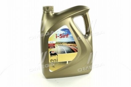 Масло моторное. I-Sint 5W-40 (Канистра 4л)) Eni 102382