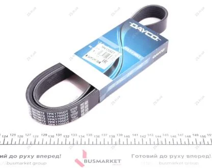 Ремень поликлиновый (Вы-во) DAYCO 7PK1705DT