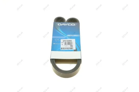 Ремінь поліклиновий (Ви-во) DAYCO 6PK1029EE