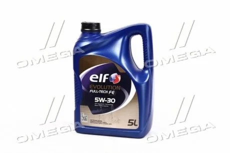 Олива моторн. ELF Evolution FULL-TECH FE 5W-30 (Каністра 5л) Elf 213935