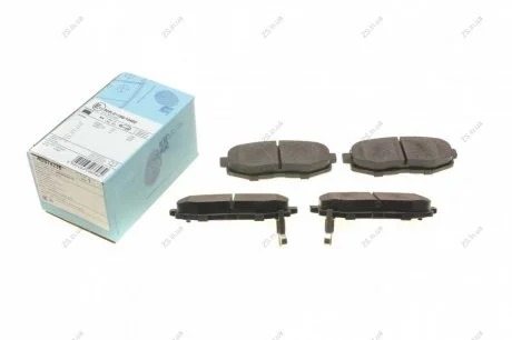 Колодки гальмівні дискові задні Subaru Forester IV 4WD 12-, Tribeca 4WD -14 Blue Print ADS74235