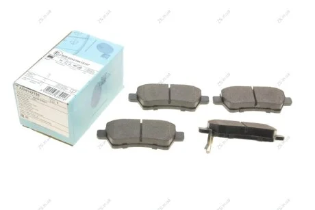 Колодки гальмівні дискові задні Nissan Pathfinder III Blue Print ADN142135