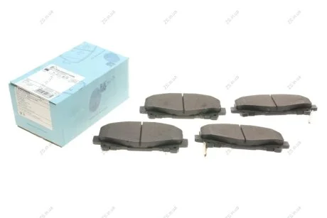 Колодки гальмівні дискові передні Honda Accord VIII Blue Print ADH24282