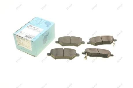 Колодки гальмівні дискові передні Chery Tiggo 05- Blue Print ADG042148